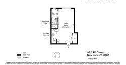 60 East 9th Street, Unit 402, Greenwich Village, Manhattan, NY 10003