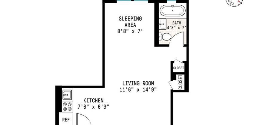 Studio à Venda em 315 East 56th Street – Manhattan, Nova Iorque