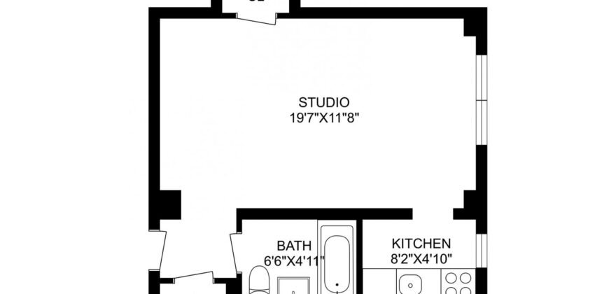 Studio à Venda em 304 West 75th Street – Manhattan, Nova Iorque