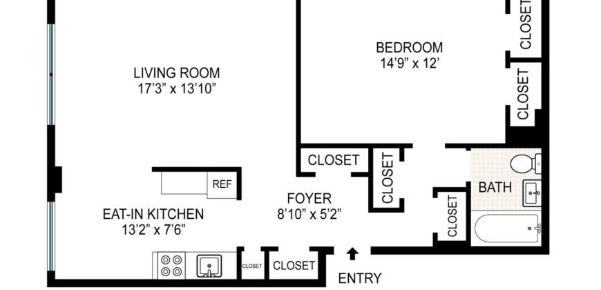 80 La Salle Street, Unit 13C, Manhattan, NY