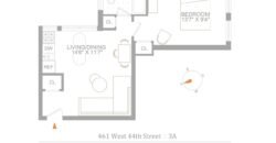 461 West 44th Street, Unit 3A, Manhattan, NY