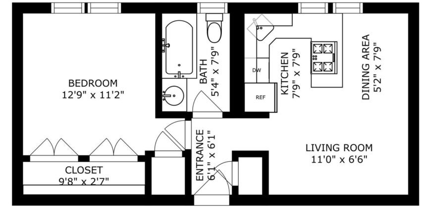 Apartamento de 1 Quarto à Venda em Manhattan Nova Iorque