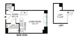 Apartamento de 1 Quarto à Venda em Manhattan Nova Iorque