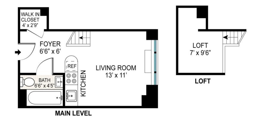 Apartamento de 1 Quarto à Venda em Manhattan Nova Iorque