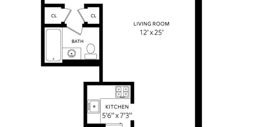 Studio à Venda em 345 East 54th Street – Manhattan, Nova Iorque