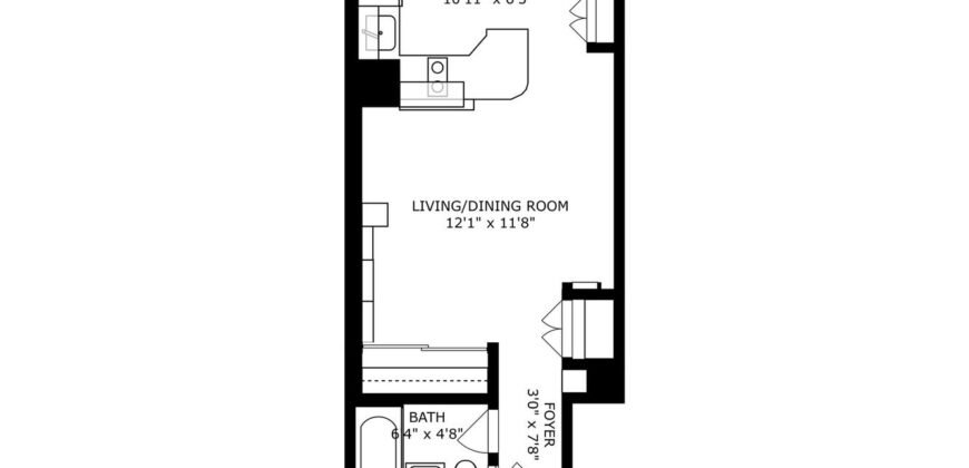 Studio à Venda em 45 Tudor City Place – Manhattan, Nova Iorque