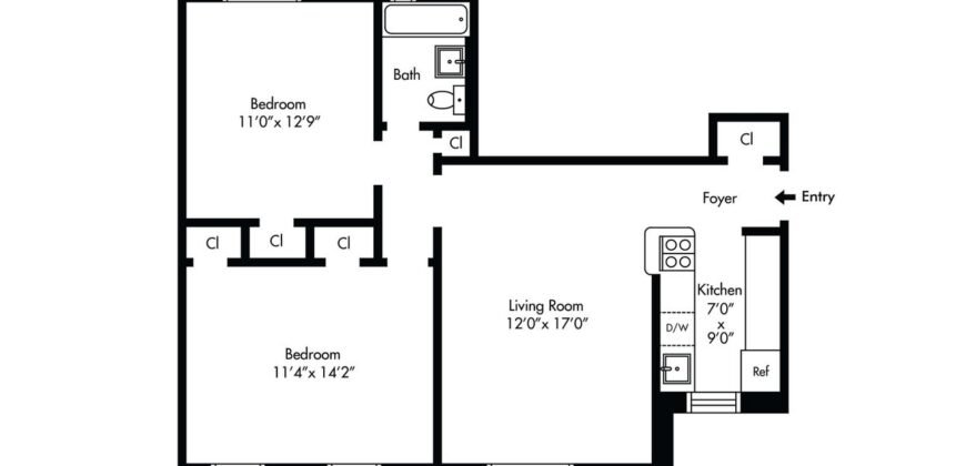 Apartamento de 2 Quartos à Venda em Manhattan Nova Iorque