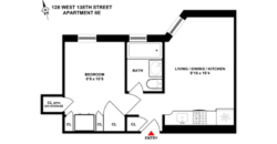Apartamento de 1 Quarto à Venda em 128 West 138th Street – Manhattan, Nova Iorque