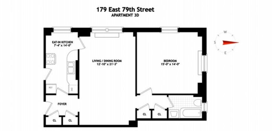 179 East 79th Street, Unit 3D, Upper East Side, Manhattan, NY 10075
