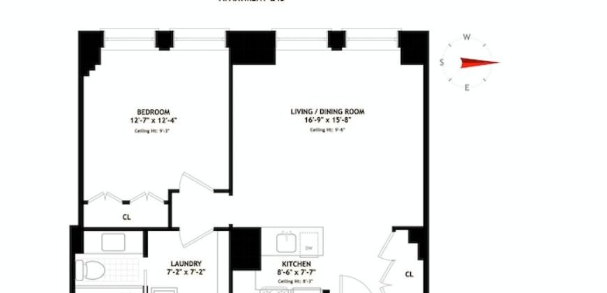 Apartamento de 1 Quarto à Venda em Manhattan Nova Iorque