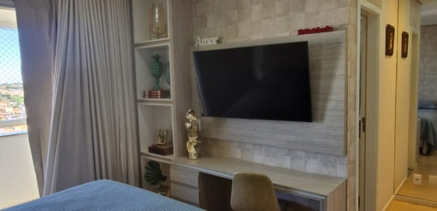 Apartamento de 3 Dormitórios à Venda na Chácara Cachoeira – Empreendimento Jardins do Jatobá – Campo Grande – MS